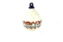 185 Bunzlau Kerstbal Druppel vorm 1973X Diversen